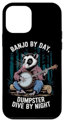 Hülle für iPhone 12 mini Opossum Spielt Banjo Cottagecore Possum von Opossum Banjo Spieler Geschenk Vintage Gitarre