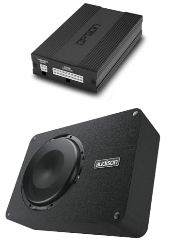 Option DSP-Soundupgrade V1 kompatibel mit Seat Tarraco (Typ KN) mit Standard-Soundsystem - 100% Plug & Play Soundupgrade mit DSP-Verstärker und Subwoofer von Option