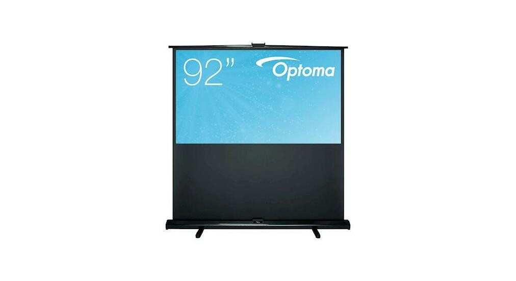 Optoma Optoma DP-9092MWL - mobile Leinwand zum hochziehen Pull-Up-Leinwand von Optoma