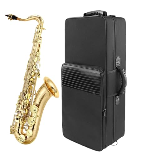 Alto Sax Bag | Soft Padded Alto Sax Case Bag Bag Saxophon Case | Altsaxophon Backpack Altsaxophon Bag, Altsaxophon Case Sax Carrying Backpack für Männer, Frauen von Opvonxeh