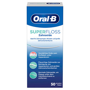 Oral-B SUPERFLOSS Zahnseide 50 St. von Oral-B