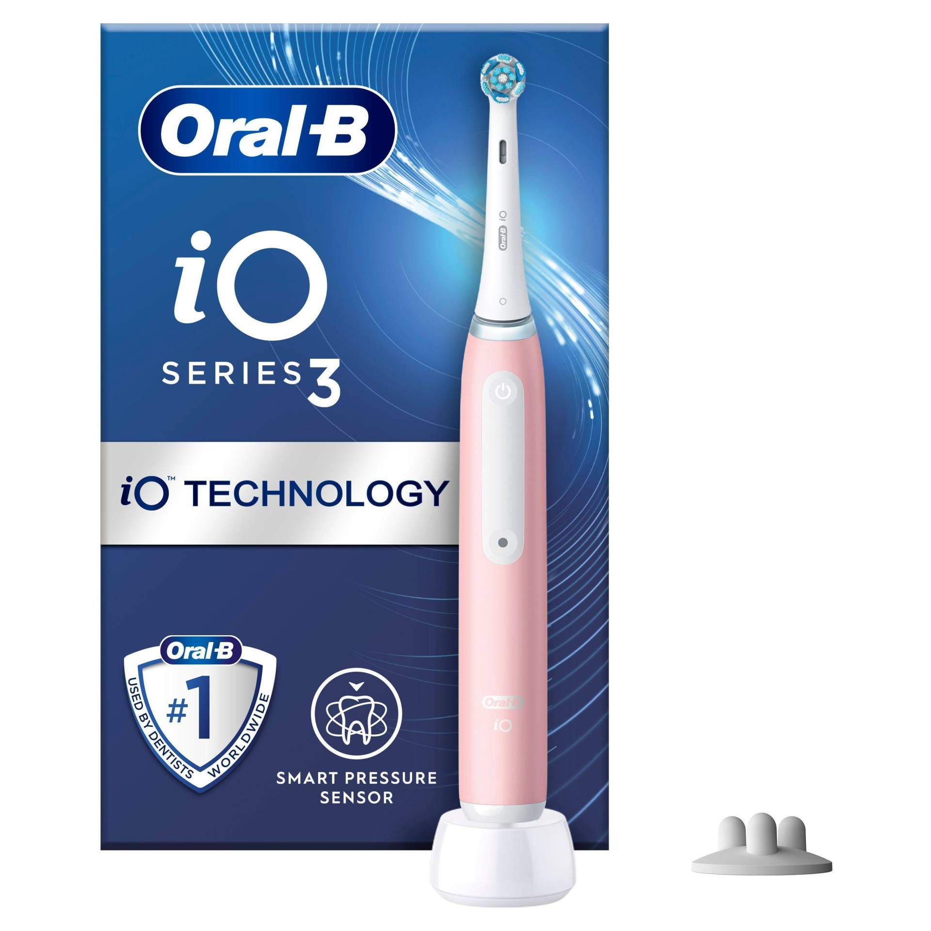 Oral-B - iO3S Blush Pink Electric Toothbrush von Oral B