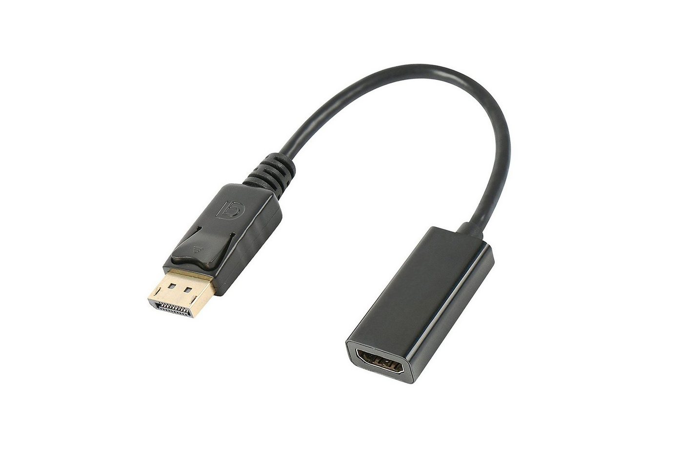 Orbsmart DP-H1 Audio- & Video-Adapter HDMI zu DisplayPort, 4K@60Hz (UHD) & 3D aktiver Adapter, Thunderbolt DP 1.2a zu HDMI 2.0 von Orbsmart