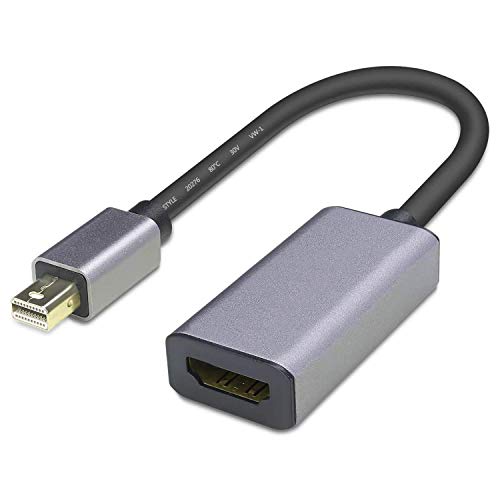 Orbsmart Mini DisplayPort 1.2a auf HDMI 2.0 Adapter - 4K@60Hz (Ultra-HD) & 3D aktiver Adapter | Thunderbolt Mini DP 1.2a to HDMI 2.0 | Signalwander | Kabel | Stecker von Orbsmart