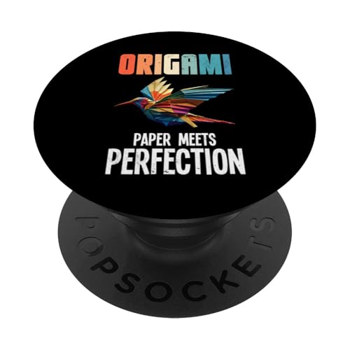 Origami-Papier, faltbar, für Kunstliebhaber PopSockets Klebender PopGrip von Origami Lover Designs