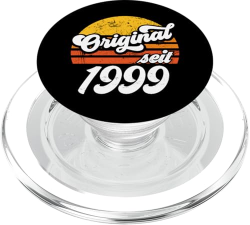 26. Geburtstag Geschenk | Retro Original seit 1999 Geschenk PopSockets PopGrip für MagSafe von Original Geburtstag Retro Jahrgang Geschenk Design