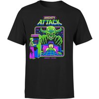 Steven Rhodes Anxiety Attack Unisex T-Shirt - Black - 3XL - Schwarz von Steven Rhodes