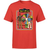 Steven Rhodes Choose Your Prize Unisex T-Shirt - Red - L - Rot von Steven Rhodes