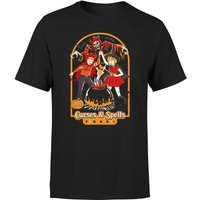 Steven Rhodes Curses And Spells For Kids Unisex T-Shirt - Black - S - Schwarz von Steven Rhodes