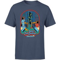 Steven Rhodes Don't Fall Asleep Unisex T-Shirt - Navy - XXL - Marineblau von Steven Rhodes