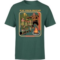 Steven Rhodes Eat Your Greens Unisex T-Shirt - Green - L - Grün von Steven Rhodes