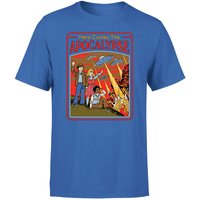 Steven Rhodes Here Comes The Apocalypse Unisex T-Shirt - Blue - L - Blue von Steven Rhodes