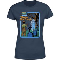 Making New Friends Women's T-Shirt - Navy - XL - Marineblau von Steven Rhodes