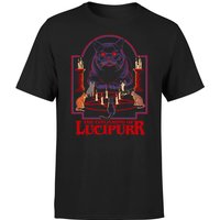 Steven Rhodes The Counjuring Of Lucipurr Unisex T-Shirt - Black - 4XL - Schwarz von Steven Rhodes