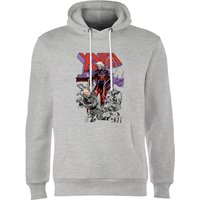 X-Men Magneto Triumphant Hoodie - Grey - XXL - Grey von Original Hero