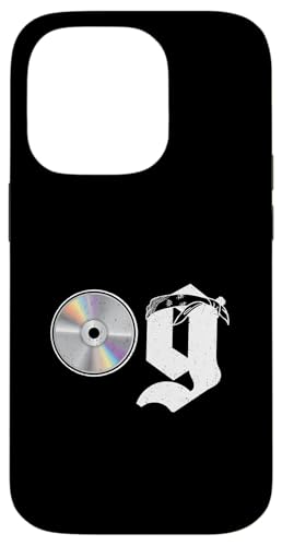 Hülle für iPhone 14 Pro Old School Dad OG Hip Hop Head CD von Original Old School Designs