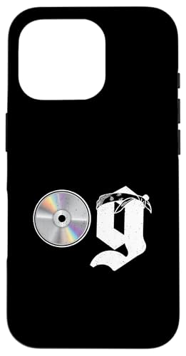 Hülle für iPhone 16 Pro Old School Dad OG Hip Hop Head CD von Original Old School Designs