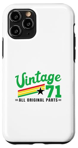 Vintage 1971 All Original Part Original 80s 90s Herren Damen Hülle für iPhone 11 Pro von Original Vintage 80s 90s All Original Parts No III