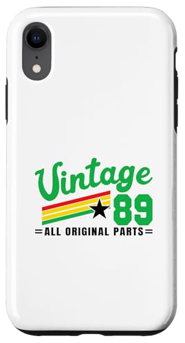 Vintage 1989 All Original Part Original 80s 90s Herren Damen Hülle für iPhone XR von Original Vintage 80s 90s All Original Parts No III