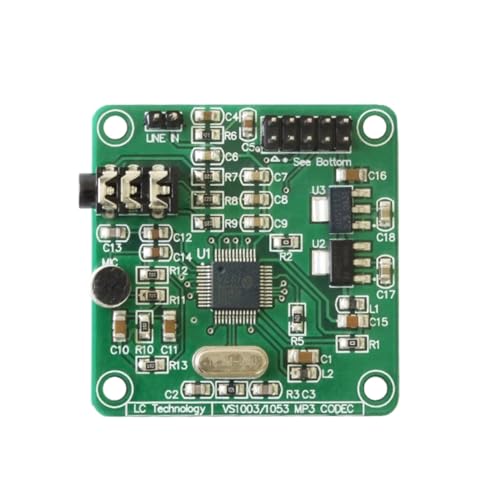 Orolotay VS1003-Modul MP3-Wiedergabe Audio-Dekodierung Integriertes Mikrofon Multifunktions-Komfortmodul Langlebig von Orolotay