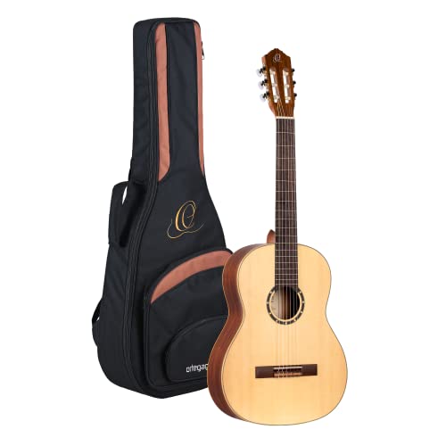 Ortega Guitars Konzertgitarre Full Size - Family Series - inklusive Gigbag - Mahagoni / Fichtendecke (R121) von Ortega Guitars