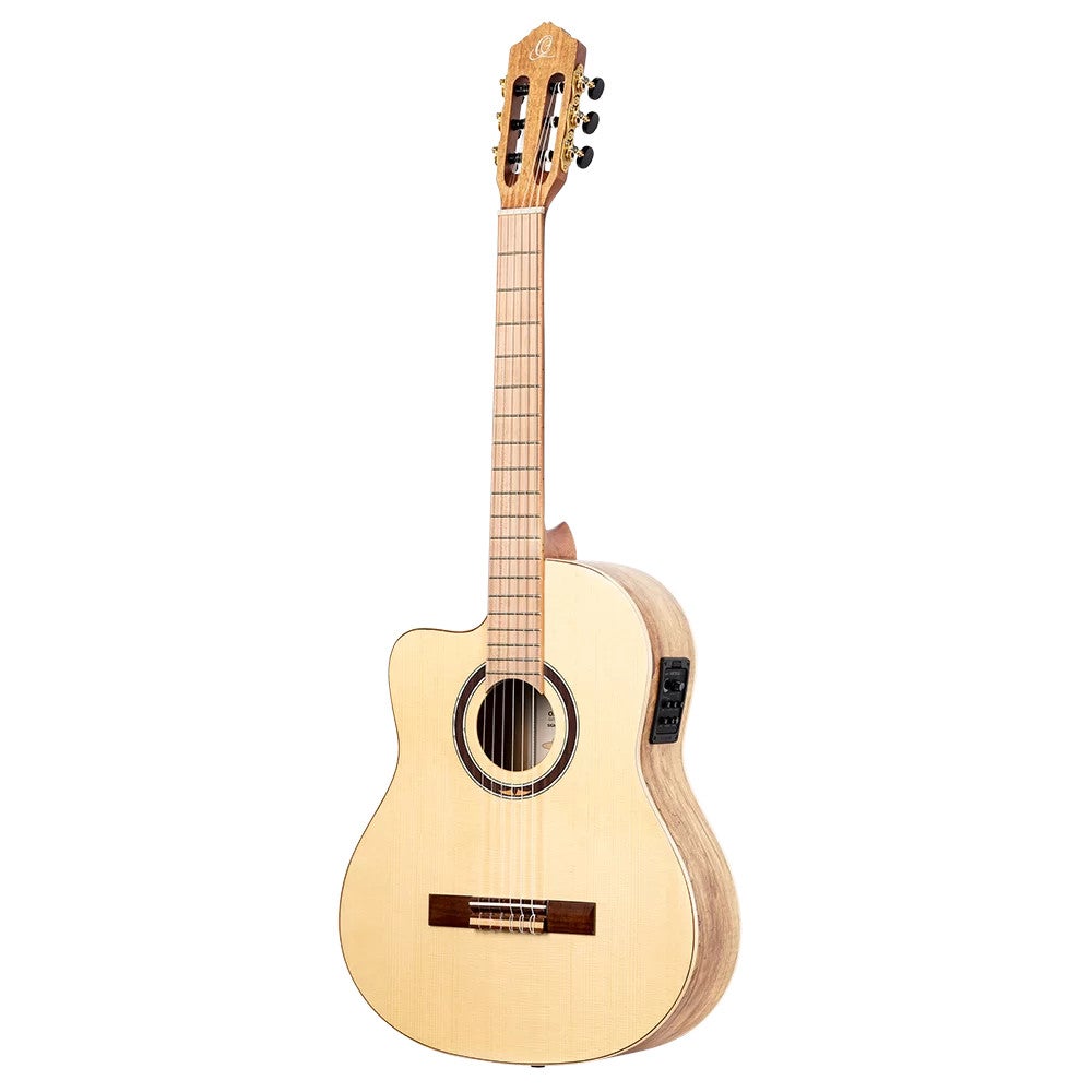 Ortega TZSM-3-L Signature Series Natural Left-Handed Electro-Acoustic Classical Guitar w. Gig Bag Ortega TZSM-3-L Signature Series Natural Left-Handed Electro-Acoustic Classical Guitar w. Gig Bag von Ortega