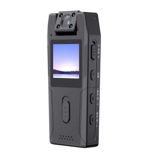 Osmond 1080P HD Mini Camcorder Kamera Körper Recorder Kamera Klein 180° Weitwinkel Drehbar Fahrradkamera Sport DV Auto DVR von Osmond