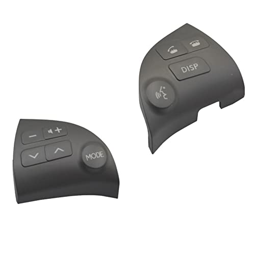 Osmond 2 Stück Multifunktionaler Bluetooth-Lautsprecher-Knopf für ES350 Lenkradknopf 84250-33190 A von Osmond