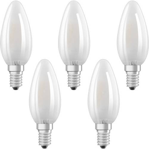 OSRAM 4058075090682 LED EEK E (A - G) E14 Kerzenform 4W = 40W Warmweiß (Ø x L) 35mm x 100mm Filame von Osram