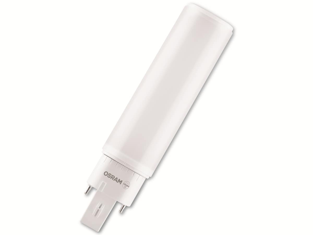 OSRAM LED-Lampe, Dulux DE18, G24q-2, EEK: F, 7W, 700lm, 3000K von Osram