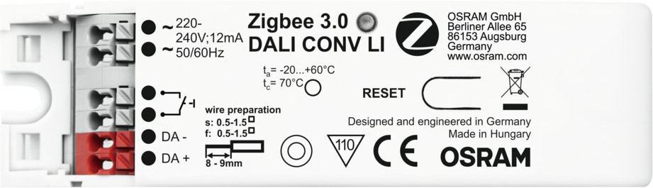 OSRAM Zigbee 3.0 DALI CONV LI 3.0 DALI CONV LI von Osram