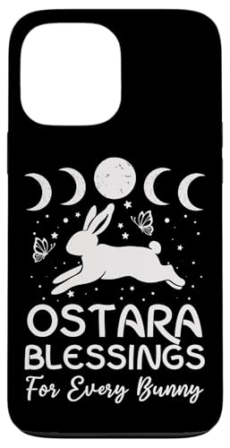 Hülle für iPhone 13 Pro Max Ostara Blessings For Every Bunny Wicca Wicca Happy Easter von Ostara Pagan Easter Festival Spring Equinox Hare