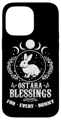 Hülle für iPhone 14 Pro Max Ostara Blessings For Every Bunny Funny Wicca Happy Easter von Ostara Pagan Easter Festival Spring Equinox Hare