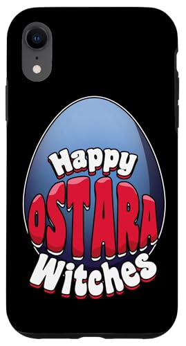 Hülle für iPhone XR Happy Ostara Witches Wicca Wicca Happy Easter Egg Eostara von Ostara Pagan Easter Festival Spring Equinox Hare