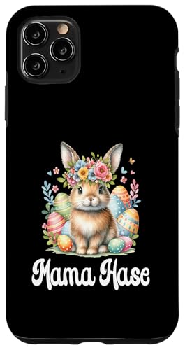 Mama Hase Ostern Osterhase Familie Ostergeschenk Damen Hülle für iPhone 11 Pro Max von Oster outfit Partnerlook TShirt Damen & Mädchen