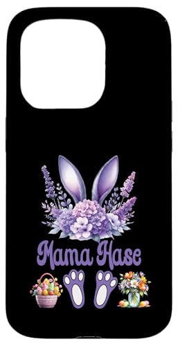 Mama Hase Ostern Osterhase Familie Ostergeschenk Damen Hülle für iPhone 15 Pro von Oster outfit Partnerlook TShirt Damen & Mädchen