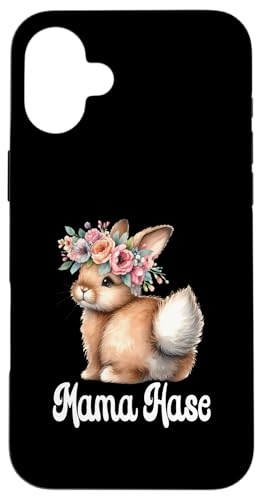 Mama Hase Ostern Osterhase Familie Ostergeschenk Damen Hülle für iPhone 16 Plus von Oster outfit Partnerlook TShirt Damen & Mädchen