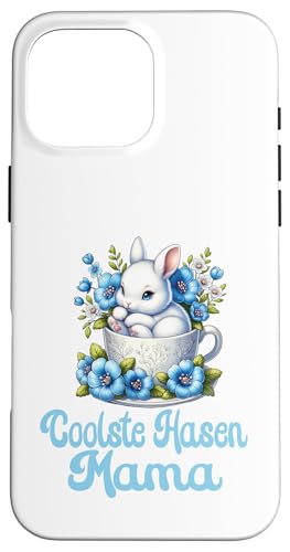 Mama Hase Ostern Osterhase Familie Ostergeschenk Damen Hülle für iPhone 16 Pro Max von Oster outfit Partnerlook TShirt Damen & Mädchen