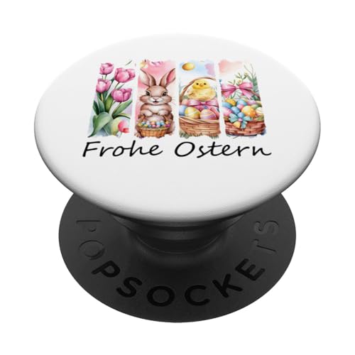 Ostergeschenke Ostern Outfit Osteroutfit Damen Mädchen PopSockets Klebender PopGrip von Ostern Geschenke Outfit Lustige Ostern Shirts