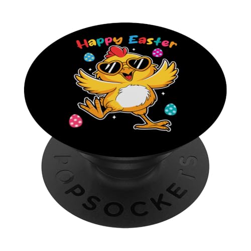 Ostergeschenke Ostern Outfit Osteroutfit Lustiges Huhn Küken PopSockets Klebender PopGrip von Ostern Geschenke Outfit Lustige Ostern Shirts