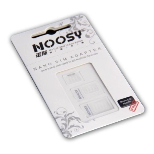 Diverse Noosy SIM Adapter Mix-Kit 3er Pack (Micro+Nano) von Otras