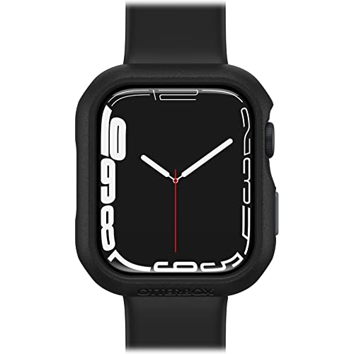 OtterBox All Day Bumper für Apple Watch Series 9/8/7-45mm, stoßfeste, sturzsichere, schlanke Schutzhülle für Apple Watch, schützt den Display und die Kanten, Schwarz/Grau von OtterBox