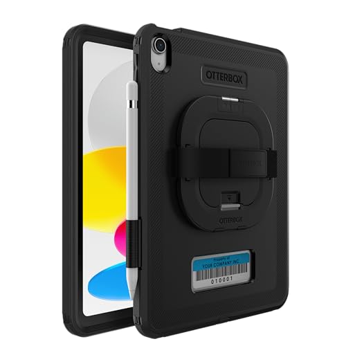 OtterBox Defender for Business mit Ständer/Handschlaufe für iPad 10. Generation, Schwarz (Keine Einzelhandelsverpackung) von OtterBox