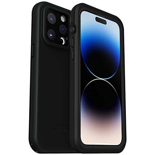 OtterBox FRE Series wasserdichte Schutzhülle mit MagSafe (entworfen von LifeProof) für iPhone 14 Pro Max (nur) – Schwarz von OtterBox