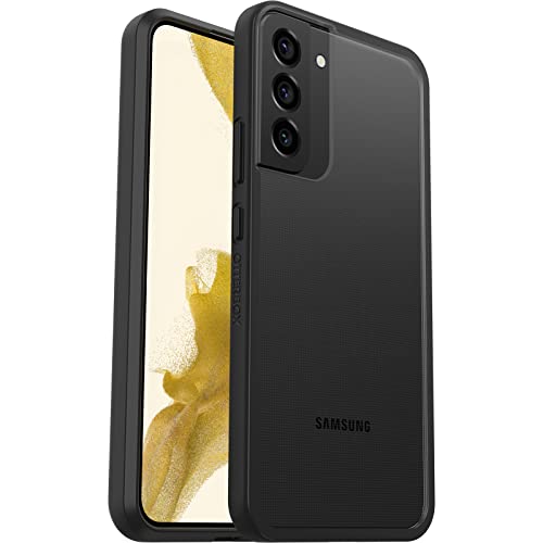 OtterBox Sleek Hülle für Galaxy S22+, stoßfest, sturzsicher, ultraschlank, schützende Hülle, Getestet nach Militärstandard, Transparent/Schwarz, Keine Einzelhandelsverpackung OtterBox Sleek Hülle für Galaxy S22+, stoßfest, sturzsicher, ultraschlank, schützende Hülle, Getestet nach Militärstandard, Transparent/Schwarz, Keine Einzelhandelsverpackung von OtterBox