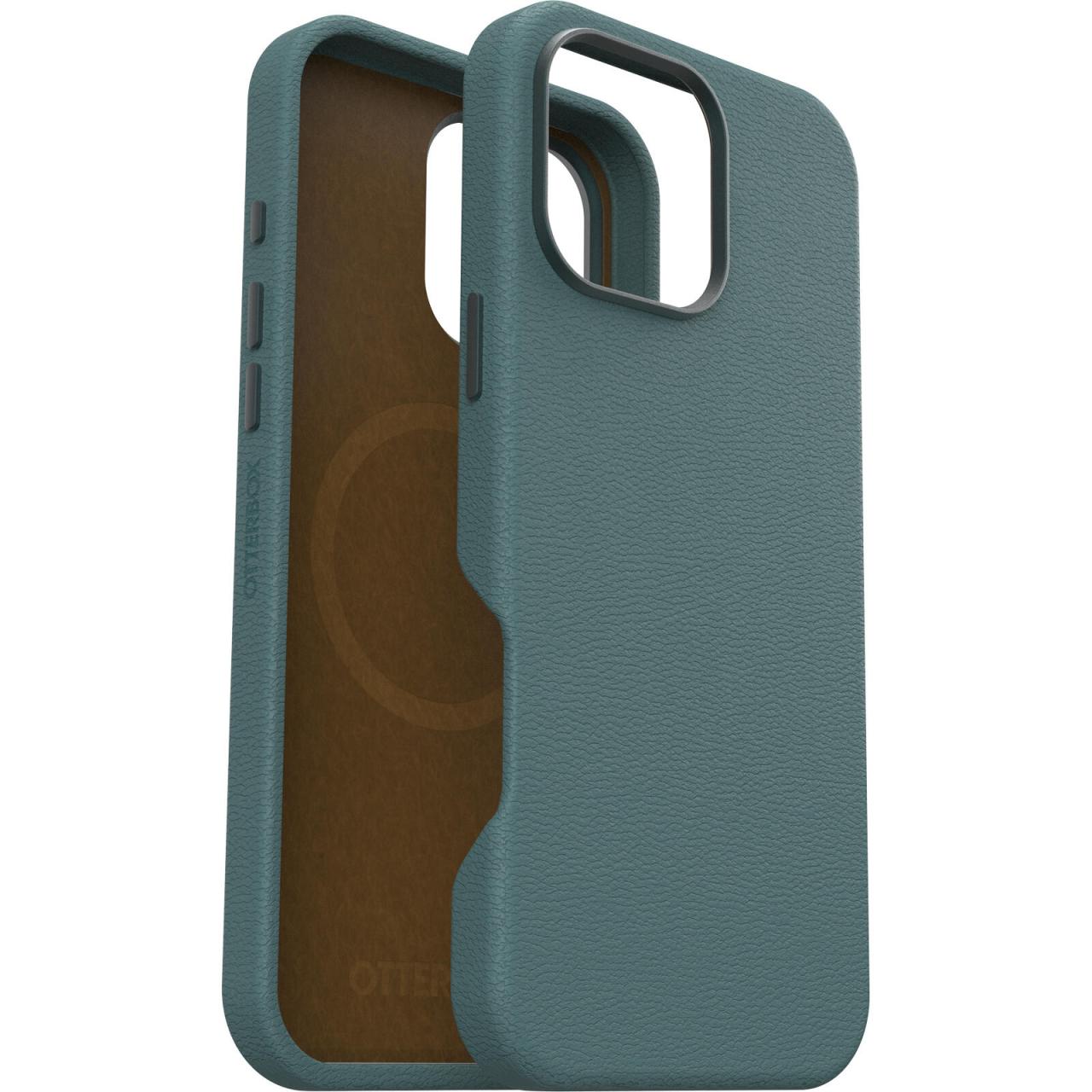 OtterBox Symmetry Cactus Leather Apple iPhone 16 Pro Max Juniper Sprig - green von OtterBox