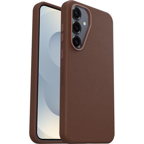 OtterBox Symmetry Series Cactus Leather Hülle für Samsung Galaxy S25+, stoßfest, sturzsicher, dünne Schutzhülle, 3X getestet nach Militärstandard, Braun OtterBox Symmetry Series Cactus Leather Hülle für Samsung Galaxy S25+, stoßfest, sturzsicher, dünne Schutzhülle, 3X getestet nach Militärstandard, Braun von OtterBox