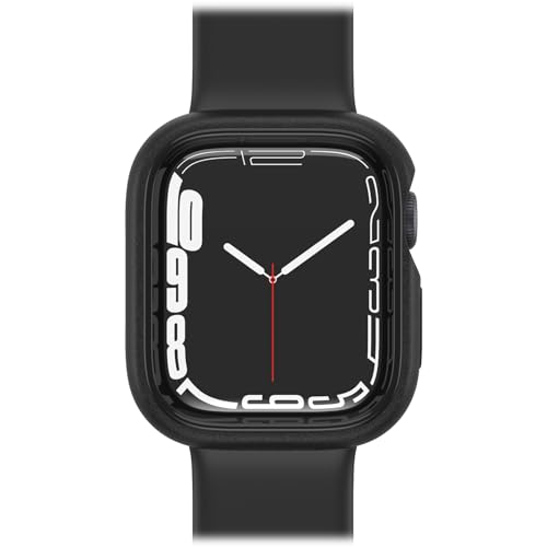 OtterBox Watch Bumper für Apple Watch Series 9/8/7-41mm, stoßfest, sturzsicher, Sleek Protective Hülle für Apple Watch, Schutz für Display und Kanten, Schwarz von OtterBox