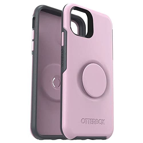 OtterBox für Apple iPhone 11 Pro, Schlanke Schutzhülle mit integriertem PopSockets PopGrip, Otter + Pop Symmetry Series - Pink, Rosa von OtterBox