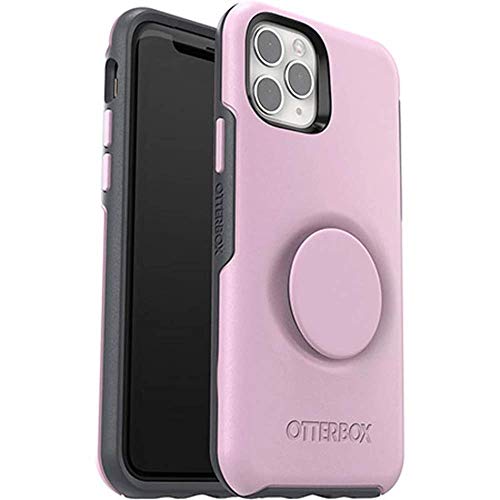 OtterBox für Apple iPhone 11 Pro Max, Schlanke Schutzhülle mit integriertem PopSockets PopGrip, Otter + Pop Symmetry Series - Pink von OtterBox